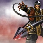 MK Mortal Kombat Deadly Alliance MKDA Official Wallpaper Scorpion 2 Small