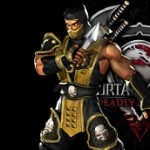 MK Mortal Kombat Deadly Alliance MKDA Official Wallpaper Scorpion Small