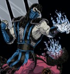 Mortal Kombat MK Sub Zero Fatality breaking your face in by humida