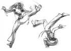 Tekken 4 Christie Monteiro Concept Sketch 6 Small