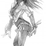 Tekken 4 Christie Monteiro Sketch 2