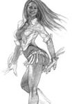 Tekken 4 Christie Monteiro Sketch 2 Small