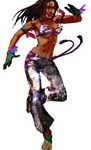 Tekken 4 Christie Monteiro Sketch Small