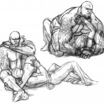 Tekken 4 Craig Marduk Concept Sketch 2