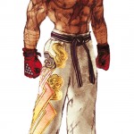 Tekken 4 Kazuya Mishima Sketch