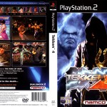 Tekken 4 PS2 Playstation 2 Cover PAL En NTSC Back Front