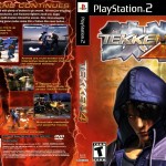 Tekken 4 PS2 Playstation 2 Cover USA NTSC Back Front