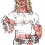 Tekken 4 Paul Phoenix Sketch 2