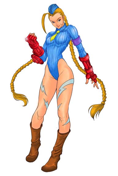 1:10 Cammy White Figure Fan Art by Sanix3d Street Fighter 