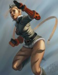 Cammy White Street Fighter Character Fan Art by Kuroitora