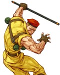 Capcom vs. SNK 2 Character Artwork Capcom Style Rolento Schugerg