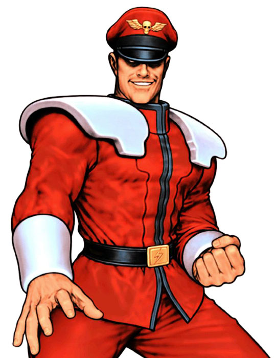 M Bison From Street Fighter
