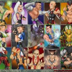 Mortal Kombat 3 Characters Fanart MK3 by xamoel