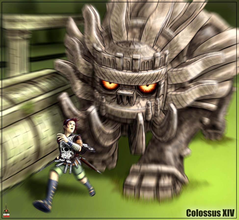 Kinman Chan - Shadow of Colossus Fan Art