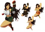 Tifa Lockhart FF Final fantasy game character fan art Fan Art by tovio911