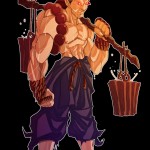 akuma gouki sf3 street fighter fan artquickie by tovio911