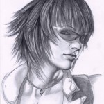 lady sketch devil may cry fan art 2 by b agt