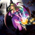 morrigan aensland darkstalkers fan art by tovio911