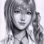 serah farron final fantasy xiii fan art by b_agt