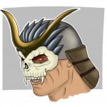 shao kahn portrait by shaokahnthekonquerer