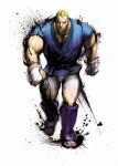 Abel Street Fighter IV SFIV Art Image Render