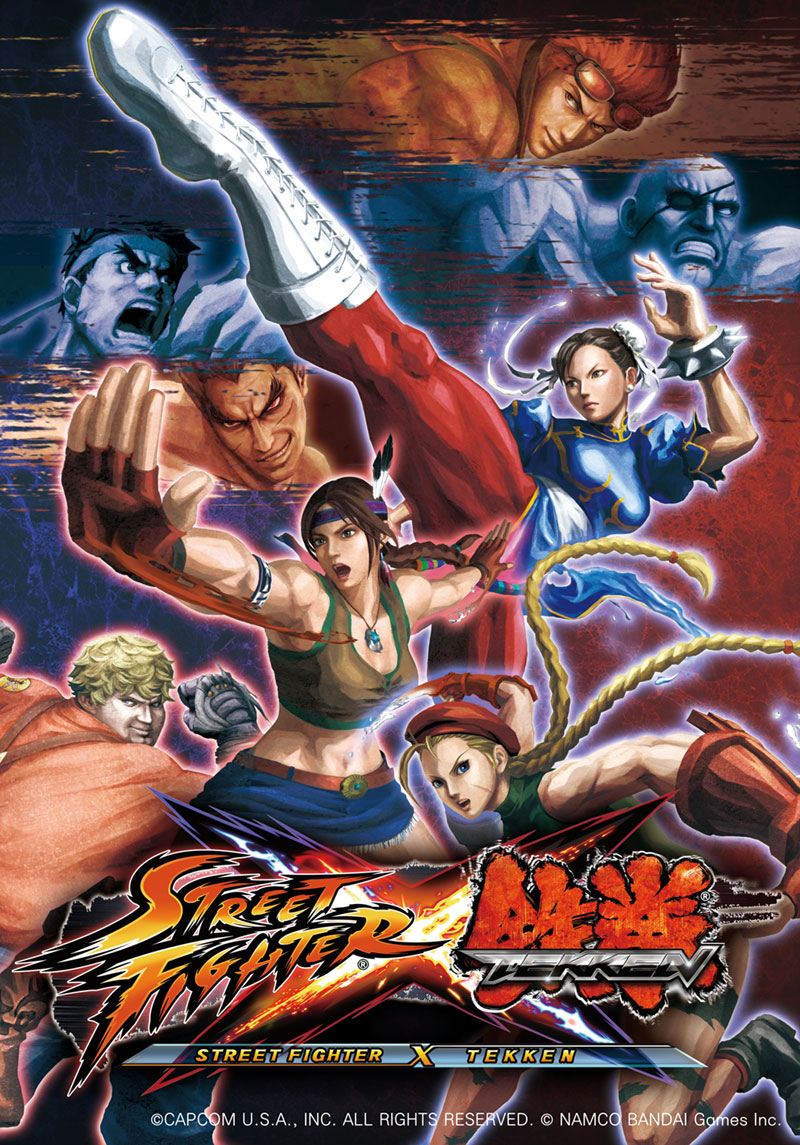 street fighter x tekken characters wallpaper