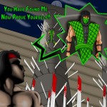 Reptile MK Mortal Kombat Immortal Fan Art project by thegeckodemon