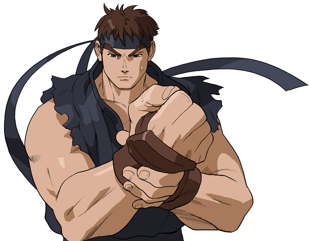 Ryu artwork #2, Street Fighter Alpha