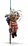 Bioshock 2 Game Character Official Artwork Render Big Daddy Doll