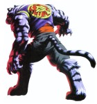 Bloody Roar II Game Character Official Artwork Render Shenlong – Tiger