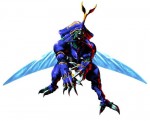 Bloody Roar II Game Character Official Artwork Render Stun – Insect