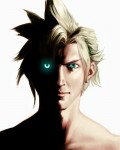 Cloud Strife FF Final Fantasy VII FF7 game character fan art Mako_eyes_by_2dforever