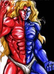 Gill Street Fighter III boss game character fan art boss tribute project on ga-hq by funkyhiroyuki