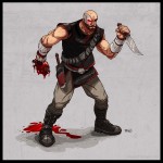 Kano MK Mortal Kombat Immortal Fan Art Project by madmaglio