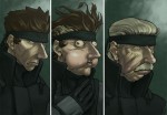 Metal_Gear_Senile mgs solid snake game character fan art by_2dforever