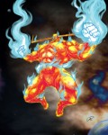 Pyron Darkstalkers boss game character fan art boss tribute project on ga-hq by DaiKuwabara