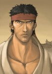 Ryu Street Fighter Game Character Fan Art by 2Dforever