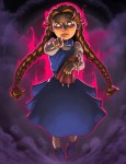 Small_She_Devil anita darkstalkers game character fan art by_2dforever