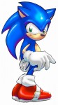 Sonic the Plastic_Hedgehog game character sega fan art by_2dforever