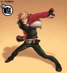 rock howard garou fatal fury kof game character fan art 3 by_2dforever