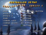 40 Winks Control Configuration Screen Playstation PSX