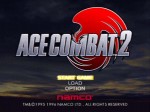 Ace Combat 2 PSX Playstation Menu Screenshot