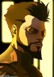 Adam Jensen Deus EX Art by_metalhanzo