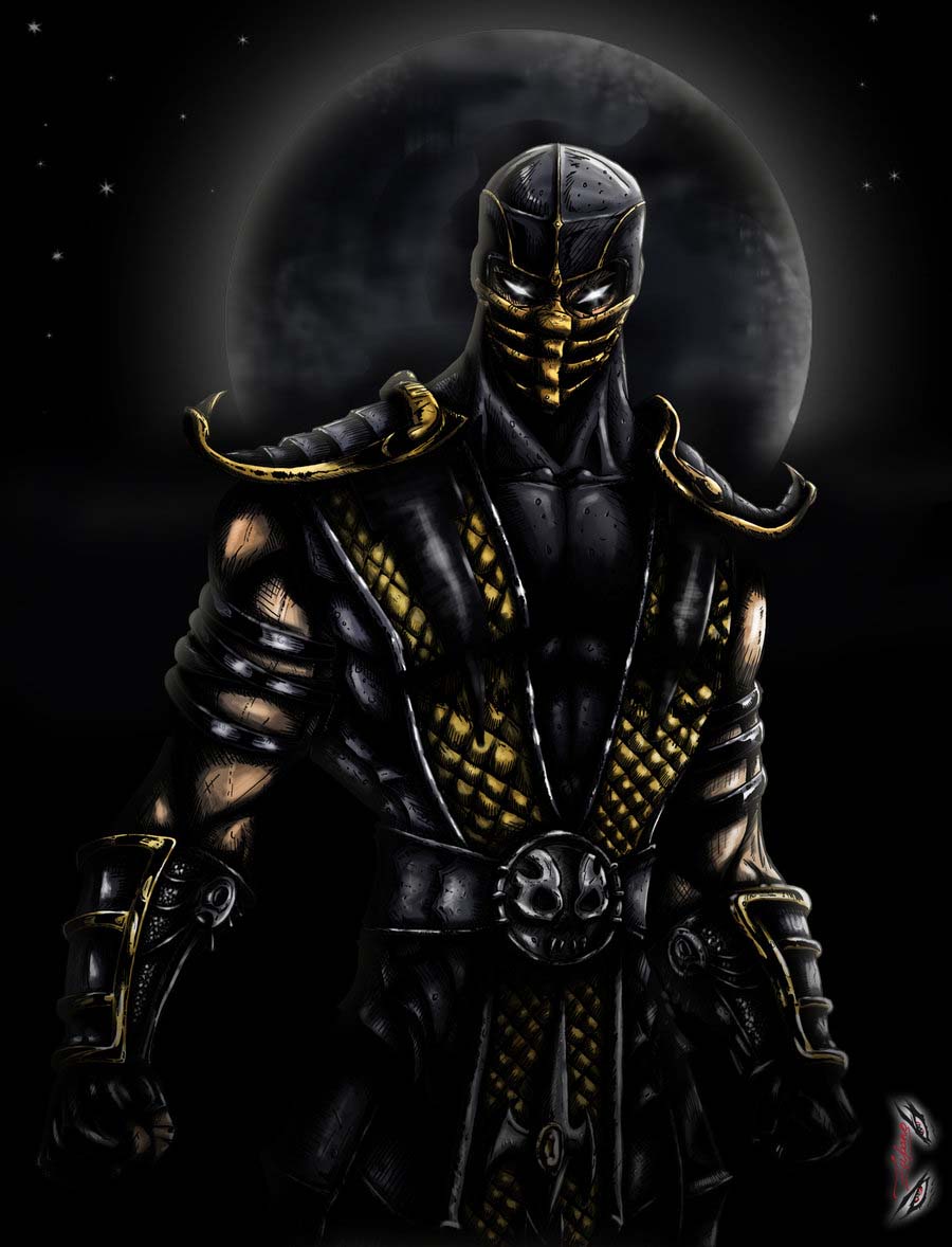 Mortal Kombat  Mortal kombat 9, Mortal kombat art, Scorpion mortal kombat