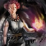 Akuma Female Version Art by sopeh