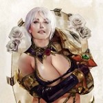 Ivy Valentine Pin Up Art by_Vandrell