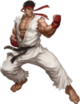 Ryu from Street Fighter Render