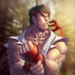 Ryu from Street Fighter by samuel donato