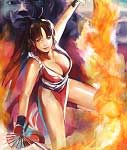 Mai Shiranui Artwork by Daniel Vendrell Oduber