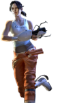 Chell Portal 2 Render